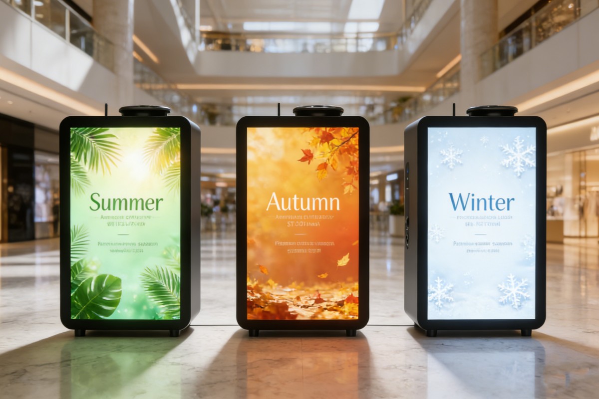 Panel Personalization of Aroma Diffuser with Conspicuous Light Box ST-01MA